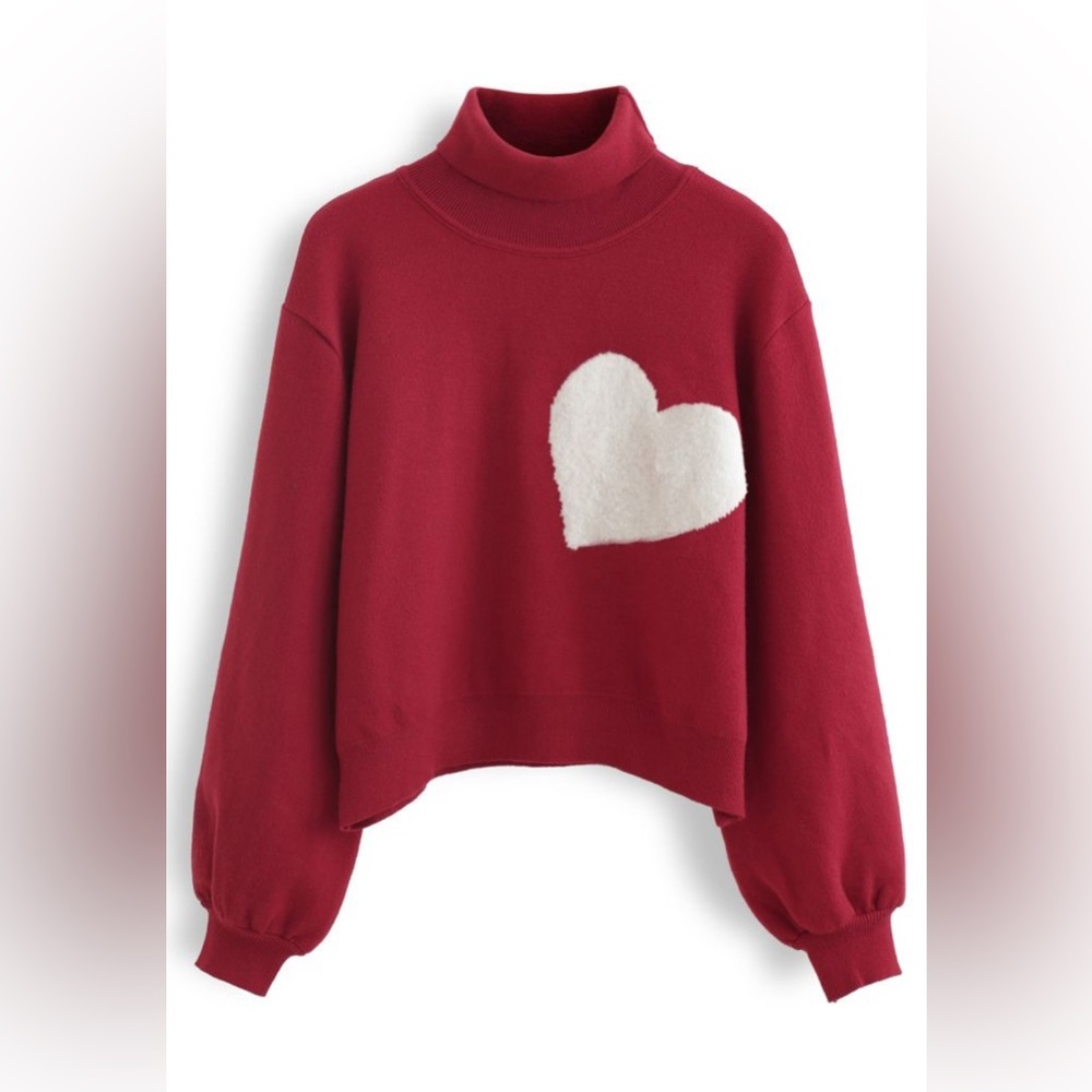 Red Heart Sweater